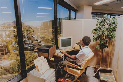 Man at Computer Desk 的图像结果