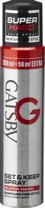 GATSBY Set & Keep Spray Super Hard Spray - Price in India, Buy GATSBY ...