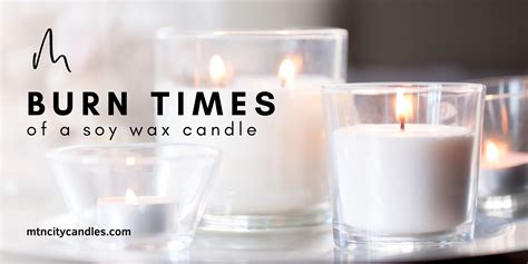 How To Work Out Burn Time For Candles at Carolann Ness blog