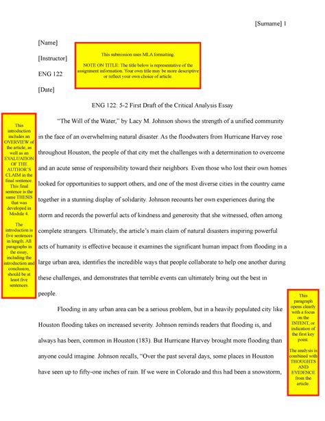 Image result for First Draft Example