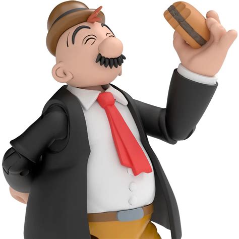 Popeye Classics Wave 2 J. Wellington Wimpy Action Figure By Boss Fight