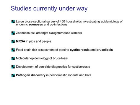 A framework for understanding zoonoses at the livestock-human interface in western Kenya | PPT
