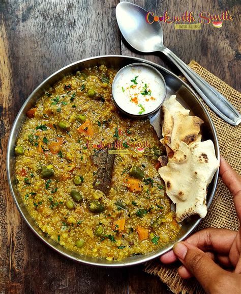 BAJRA KHICHDI / PEARL MILLET KHICHDI - Cook with Smile