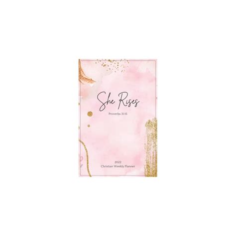 Buy She Rises (Proverbs 31:15) 2022 Christian Weekly Planner: 2022 ...
