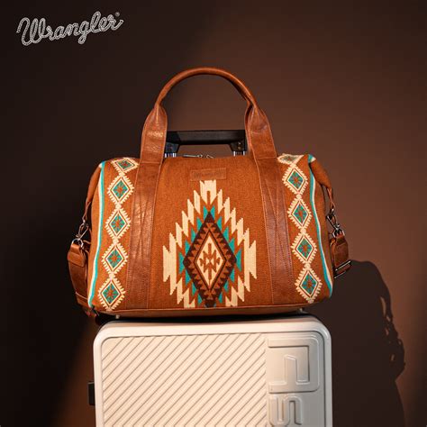 Wrangler Aztec Knitted Duffle Bag - Montana West – MONTANA WEST U.S.A