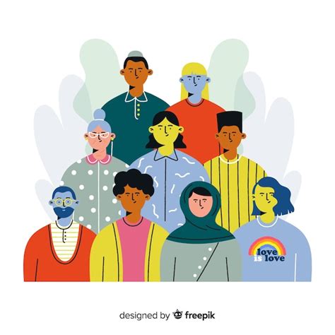 Images de Groupe Personnes Dessin – Téléchargement gratuit sur Freepik