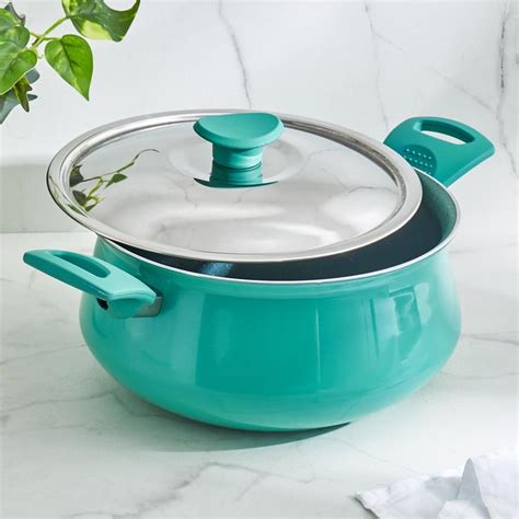 Buy Blair Nevada Aluminium Mughlai Handi with Lid - 3.7L from Home ...