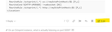 Reverse proxy configuration - Guides - OctoPrint Community Forum