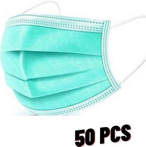 Uniqon Surgical mask with nose pin 3 ply Surgical Face mask 100% ...