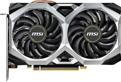 MSI GEFORCE RTX 2060 GDDR6 6 GB NVIDIA Chipset 192 bit 14000 MHz ...