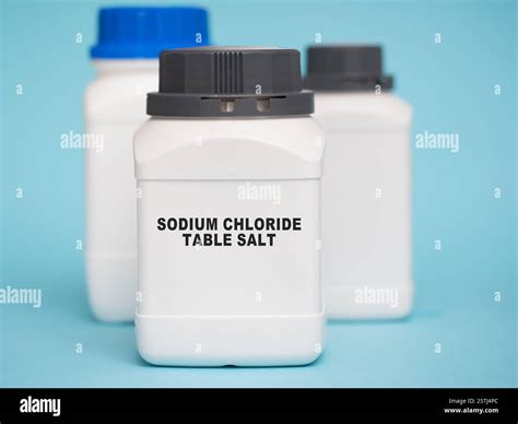 Sodium Chloride (NaCl) Table salt Essential in food and chemical ...