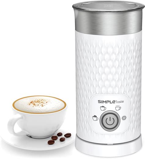 SIMPLETASTE Milk Frother, 4-in-1 Electric Milk Steamer, Automatic Warm and Cold Foam Maker and ... - what is taste of milk