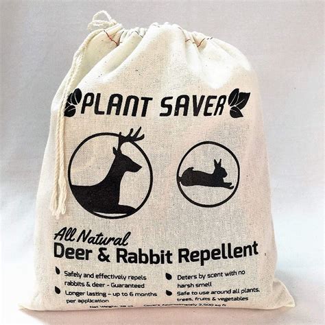 Amazon.com : PLANT SAVER Deer & Rabbit Repellent – All-Natural, Scent ...