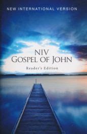 NIV Pocket Gospel of John, Reader's Edition, Softcover with Blue Pier ...