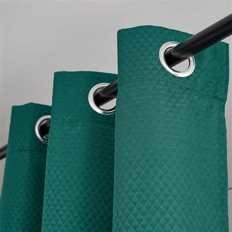 Buy Sierra Set of 2 Woven Room Darkening Door Curtains from Home Centre ...