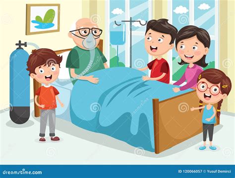 Zoo Family Visit Cartoon Poster Vector Illustration | CartoonDealer.com #108613854