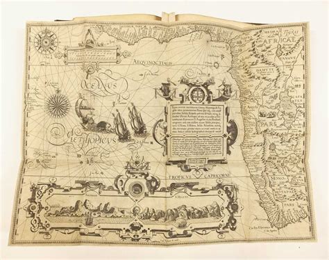 A 16th century map of Somalia by Jan Huyghen