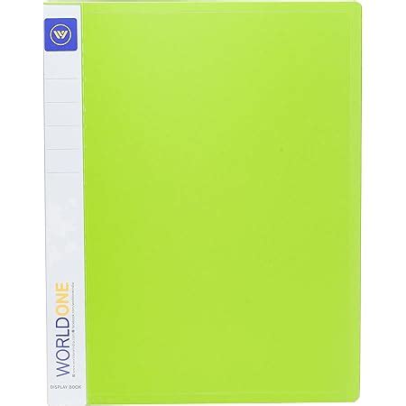 Worldone Presentation Display Book File Made of 1 mm Virgin PP for ...