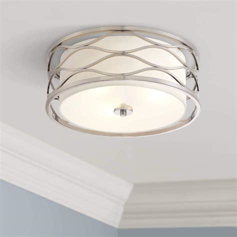 Possini Euro Design Austen Modern Ceiling Light Flush Mount Fixture 16 ...