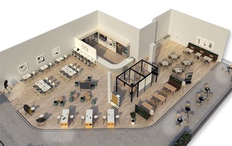 Cafeteria Layout Design 的图像结果