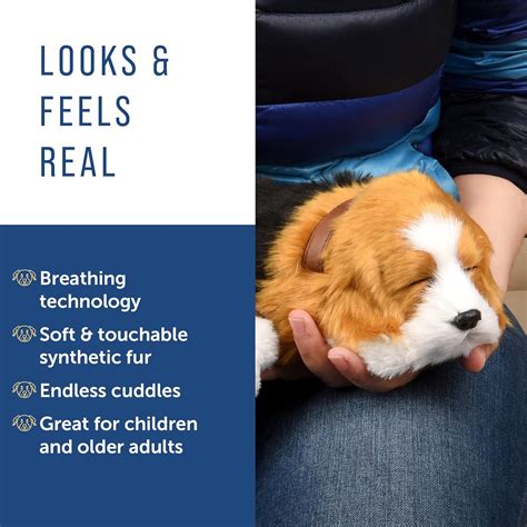 Buy Maplefield Breathing Stuffed Animal Doll - Interactive Lifelike ...