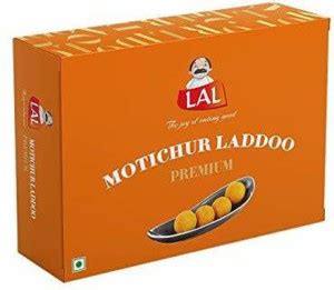 Lal Special Motichur Ladoo, 400g Includes Rakhi Assorted Gift Box Price ...