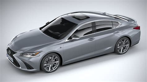 Lexus ES F-sport 2022 3D Model $129 - .c4d .3ds .fbx .ma .lwo .max .obj - Free3D