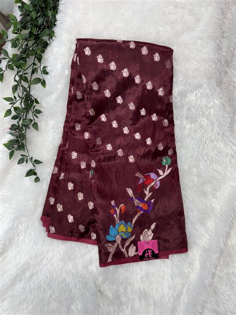 Paper silk saree-SR1115C – Swarna Reddys