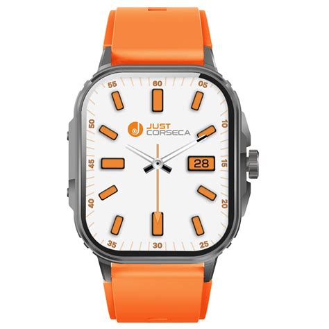 JUST CORSECA 2.01" Solotime Smartwatch Waterproof Rating IP68 ...