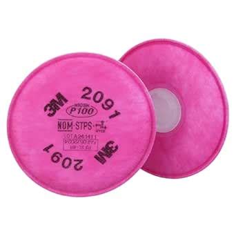 3M Personal Protective Equipment 2091/07000(AAD), P100 Particulate ...