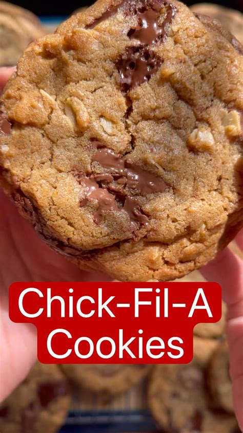 Best 13 Chick Fil A Chocolate chip cookies copycat – Artofit
