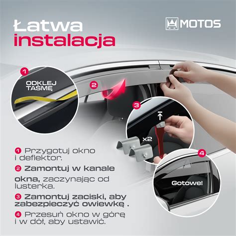 Owiewki do CHRYSLER VOYAGER GRAND 2007-2016 - Sklep Motos.pl