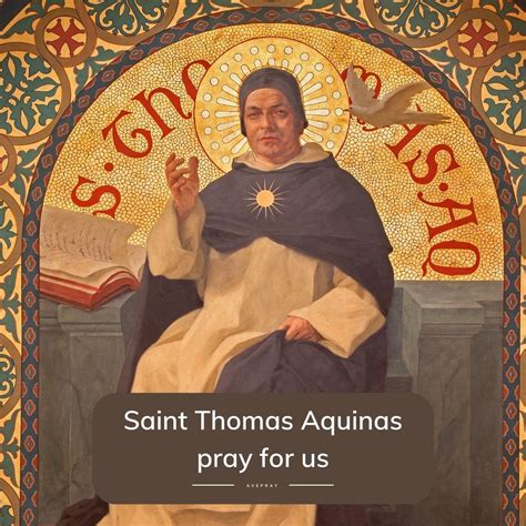 Saint Thomas Aquinas: Life and Philosophy – AvePray