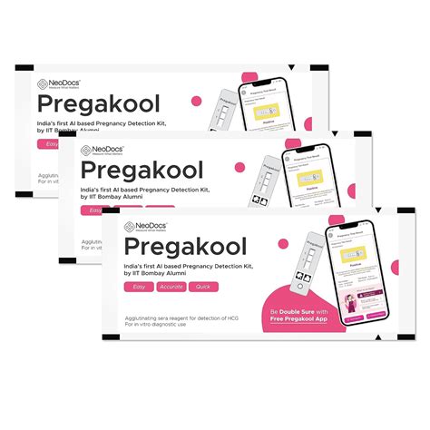 Buy Neodocs Pregakool Early Pregnancy Test Kit | Digital Pregnancy Test ...