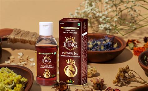 Buy Max Ayurveda King Power Massage Oil For Men - Pack of 3 (20ml Each ...