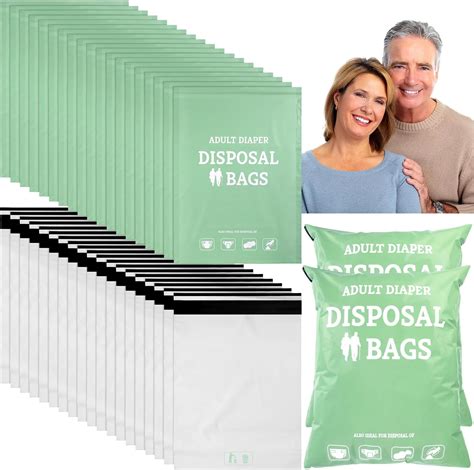 Amazon.com: PerKoop 100 Pcs Extra Thick Large Adult Diaper Disposable ...