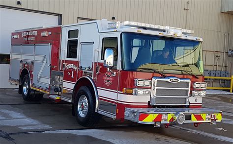 New Fire Truck arrives in Richmond - Richmond Fire-Rescue