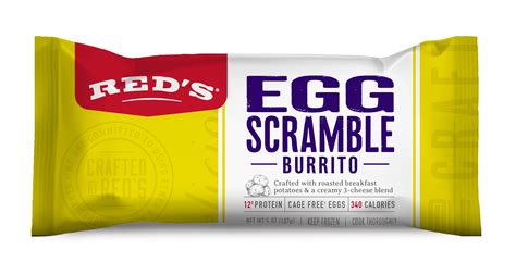 Egg Scramble Breakfast Burrito | Red's All Natural