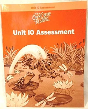 OPEN COURT READING - UNIT 10 ASSESSMENT WORKBOOK LEVEL 1 (IMAGINE IT ...