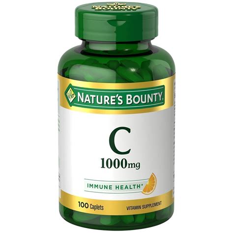 Vitamin C: Buy Nature Bound's 1000mg Caplets- Boost Your Immunity
