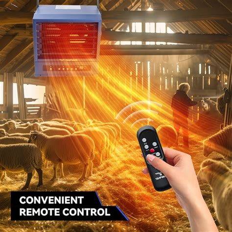 TEMPWARE Up to 10000-Watt with Thermostat and Energy Saving Setting ...