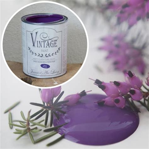 Vintage Paint Kreidefarbe Dark Purple 700ml