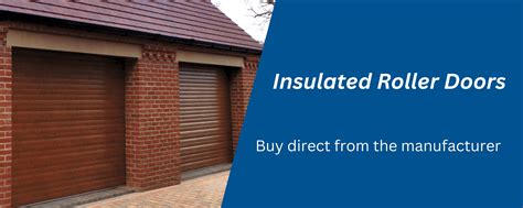 BROWN Gliderol Insulated Auto Roller Garage Doors (77mm Lath)