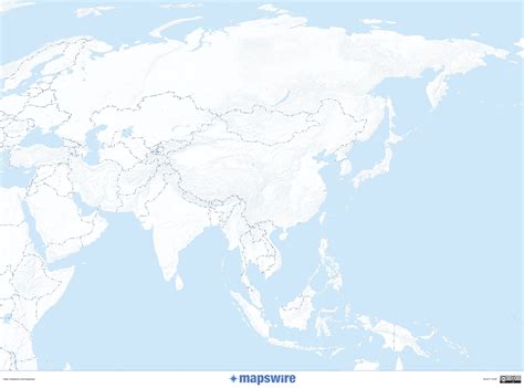 Free Maps of Asia | Mapswire