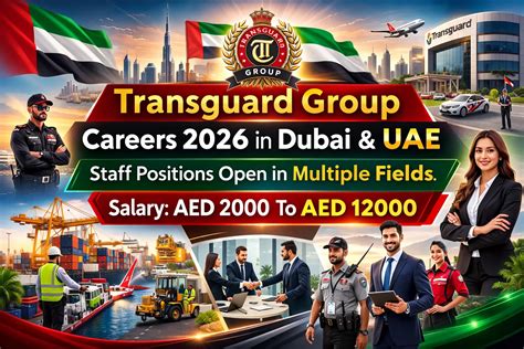 Transguard Group Careers 2026 in Dubai & UAE – Latest Job Openings (Apply Now)