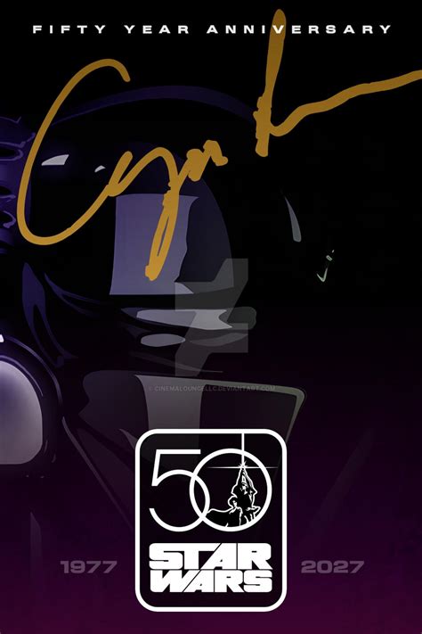 Star Wars 50th Anniversary Movie Poster by CinemaloungeLLC on DeviantArt