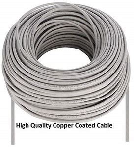 HANUTECH Patch Cable 100 m CAT6 Copper LAN Ethernet Networking Cable ...