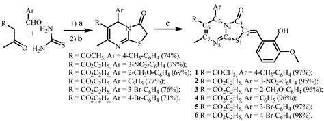 (2-Hydroxy-3-Methoxybenzylidene)thiazolo[3,2-a]pyrimidines: Synthesis ...