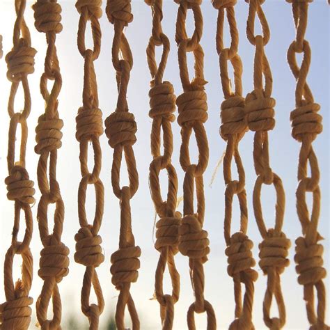 Buy MUREN Jute Curtain, Standard, Multicolour Online at Low Prices in ...