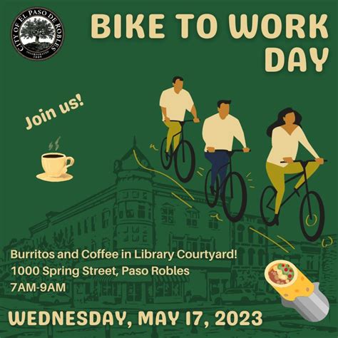 Bike Breakfast at the Library on May 17 • Paso Robles Press
